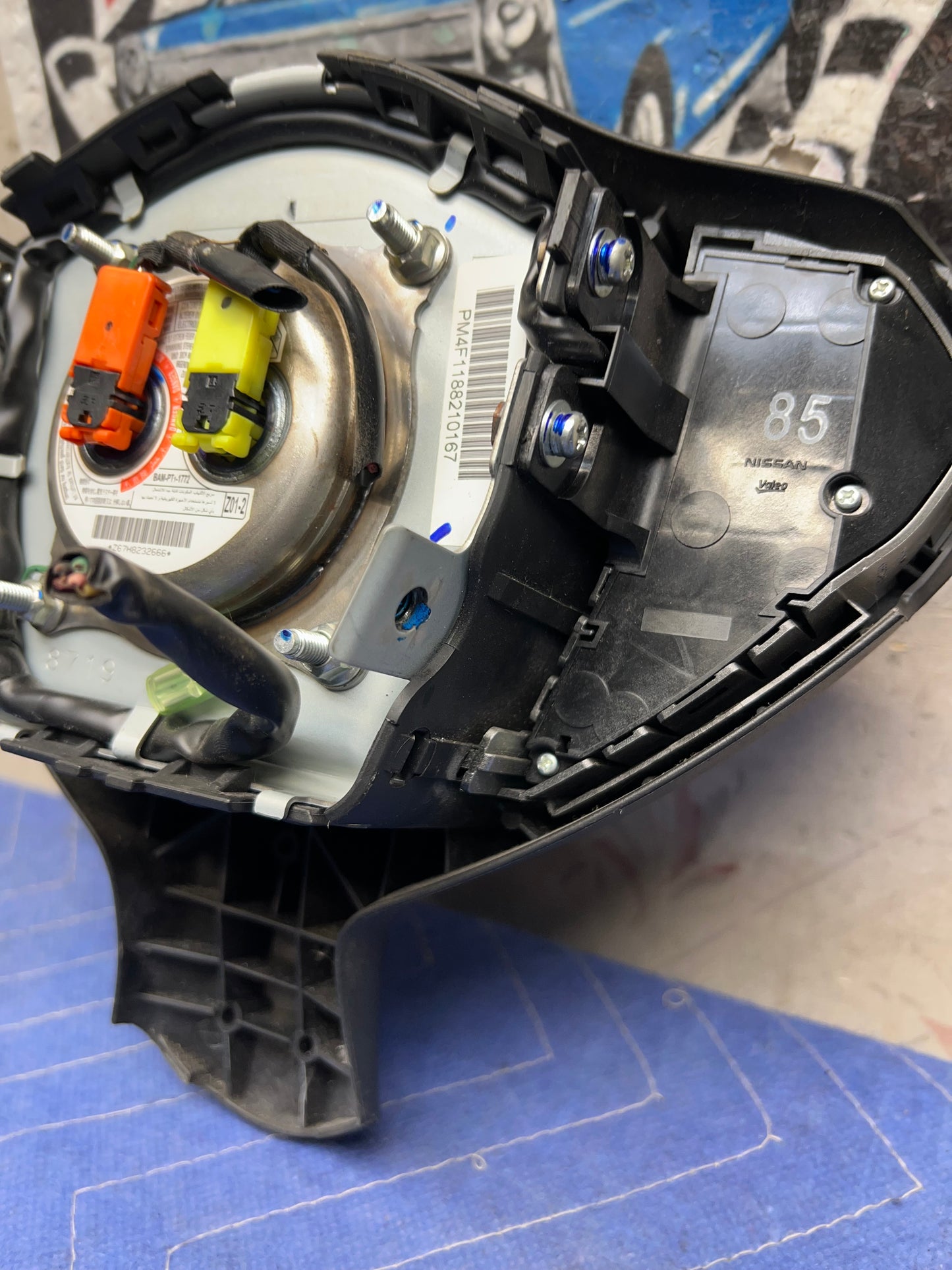 2016-2019 Nissan Sentra Air Bag Driver Wheel Airbag OEM