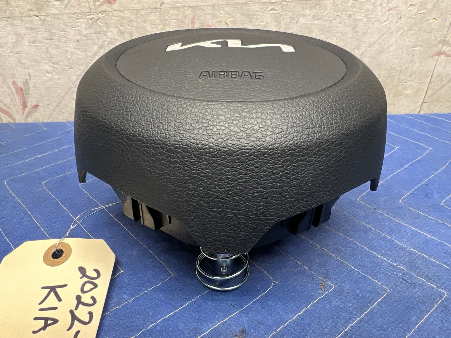 2022 2023 2024 Kia Forte Sedan Driver Wheel Airbag Air Bag Black OEM 80100M7600WK