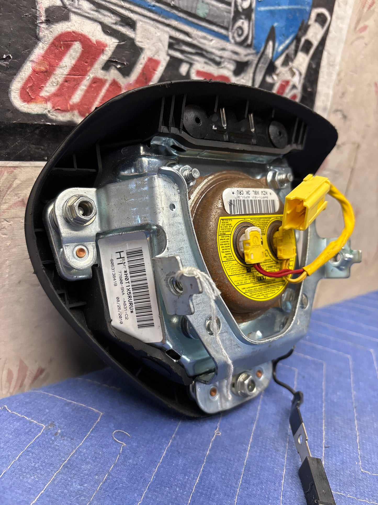 2006-2011 HONDA CIVIC SEDAN/COUPE DRIVER STEERING WHEEL AIRBAG