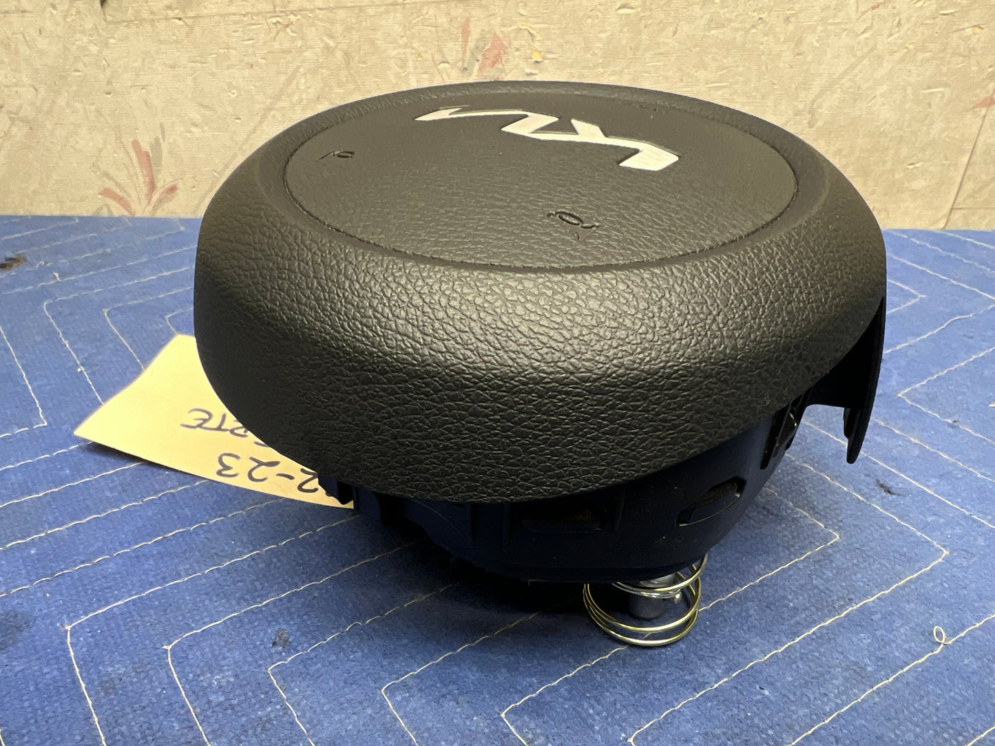 2022 2023 2024 Kia Forte Sedan Driver Wheel Airbag Air Bag Black OEM 80100M7600WK