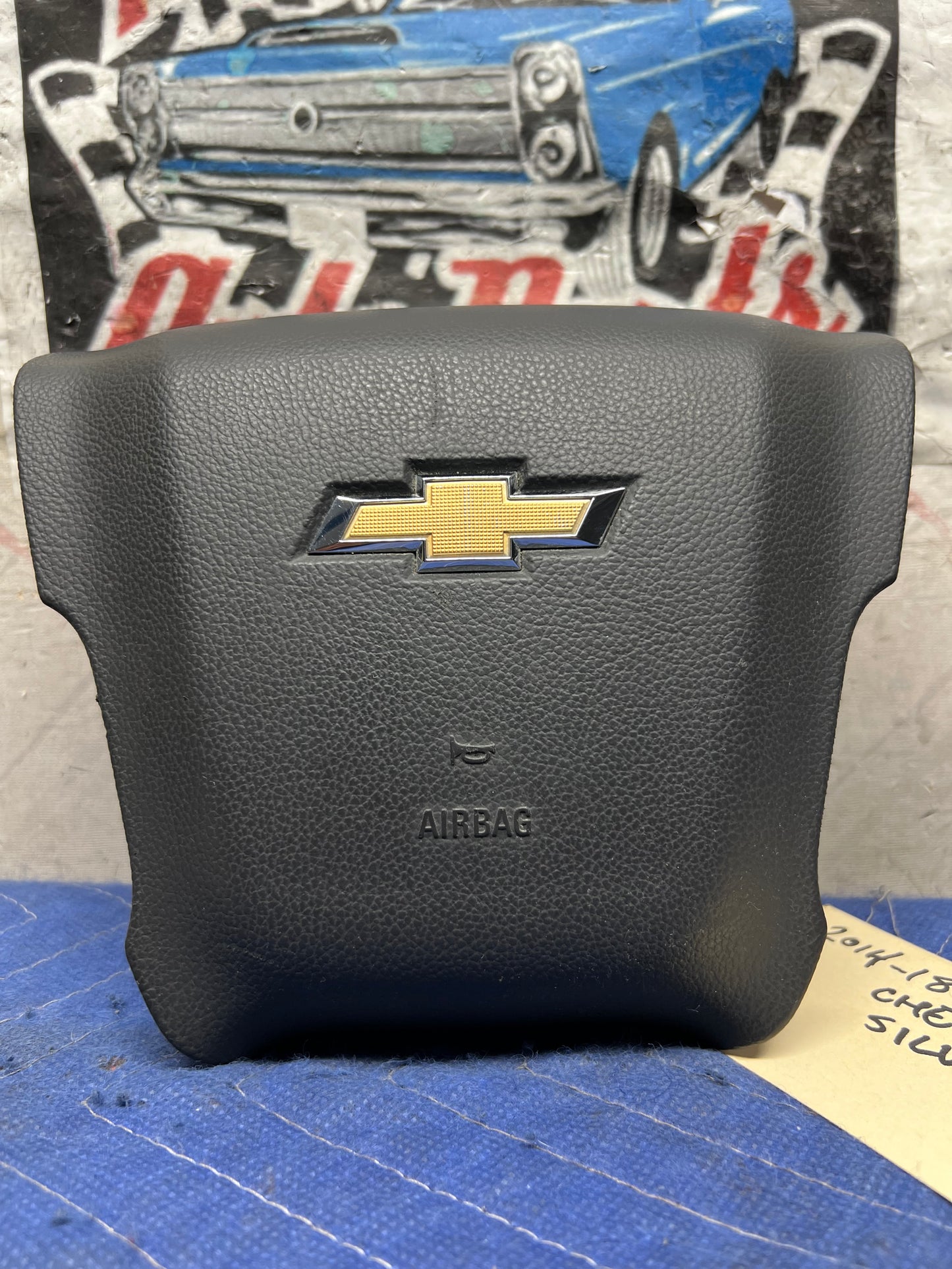2014-2020 Chevrolet Silverado 1500 Driver Steering Wheel Airbag OEM Used