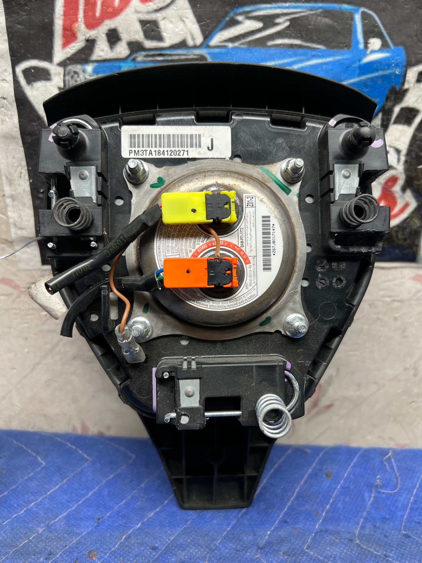 2013 2014 2015 2016 2017 Nissan Altima Driver Steering wheel Airbag used oem