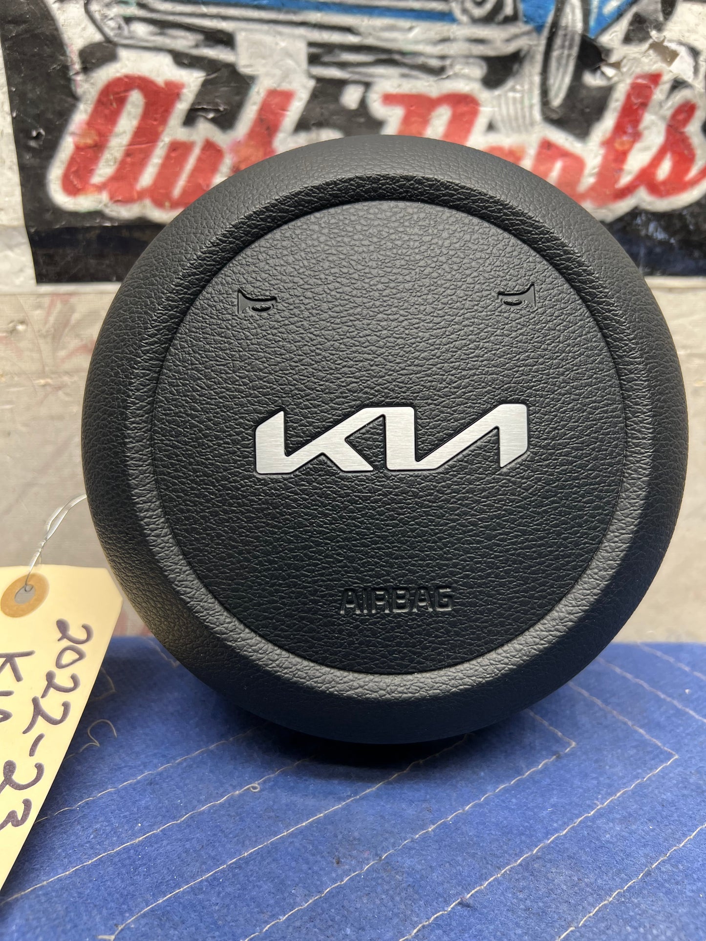 2022 2023 2024 Kia Forte Sedan Driver Wheel Airbag Air Bag Black OEM 80100M7600WK