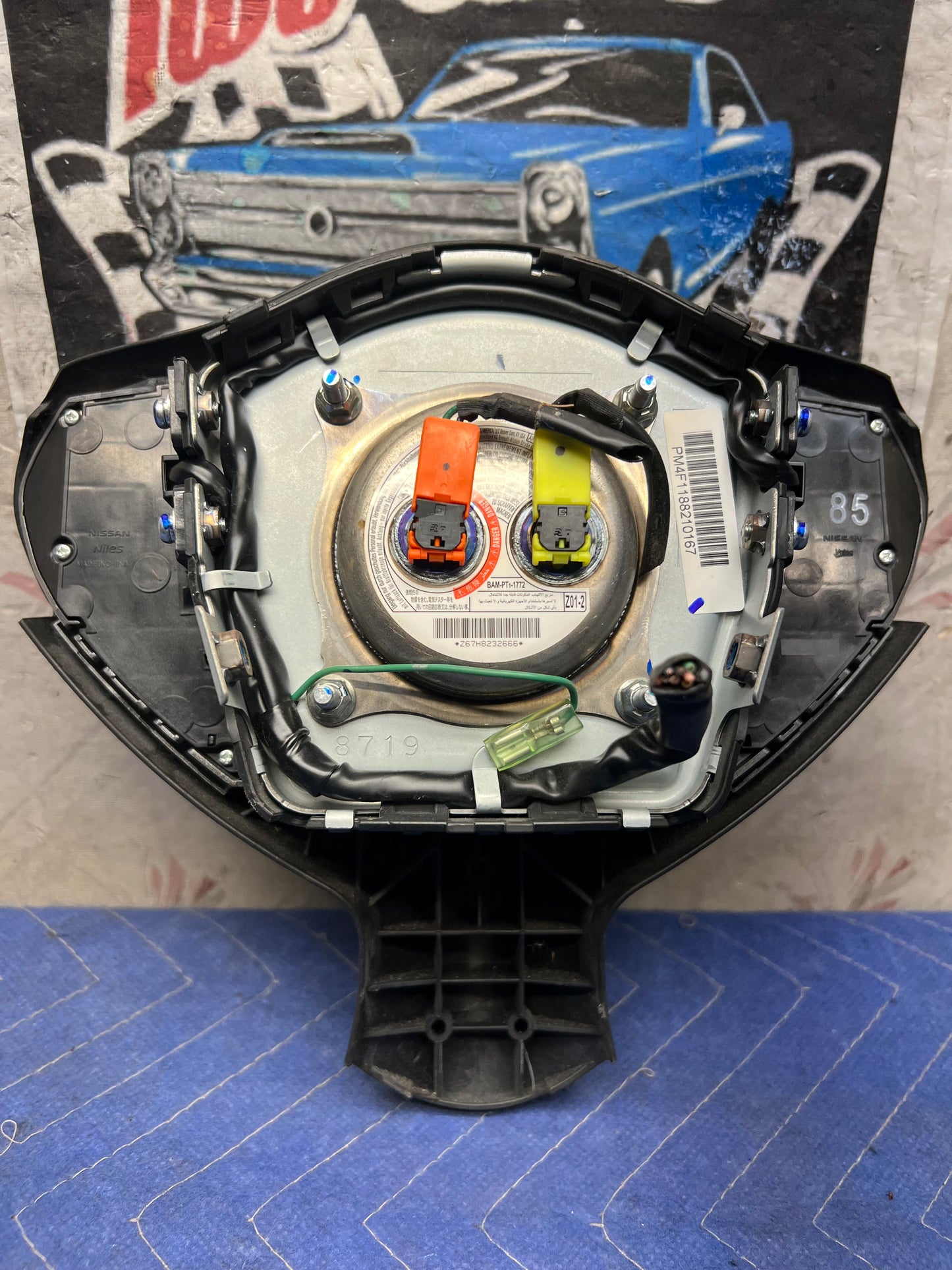 2016-2019 Nissan Sentra Air Bag Driver Wheel Airbag OEM