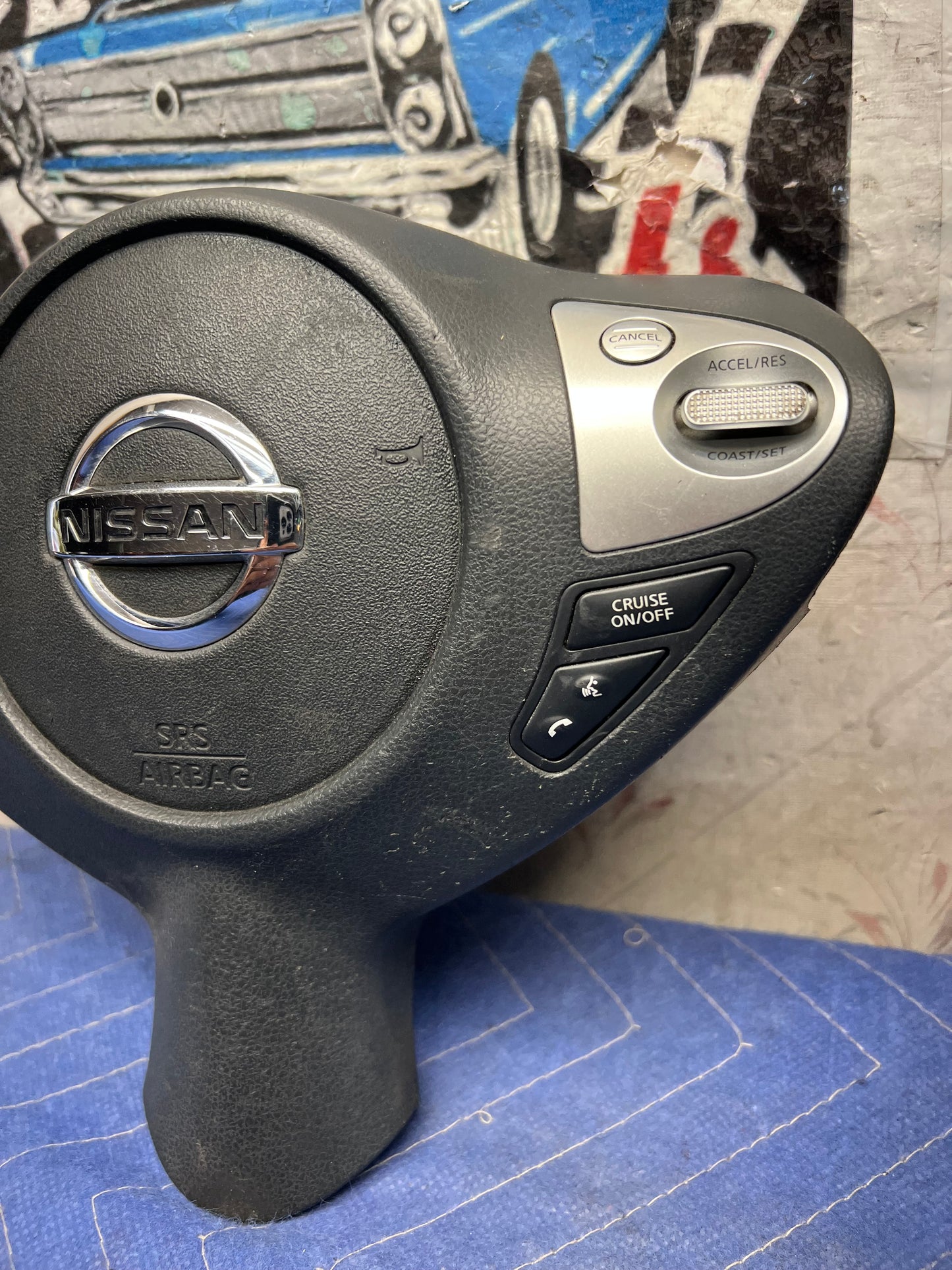 2016-2019 Nissan Sentra Air Bag Driver Wheel Airbag OEM