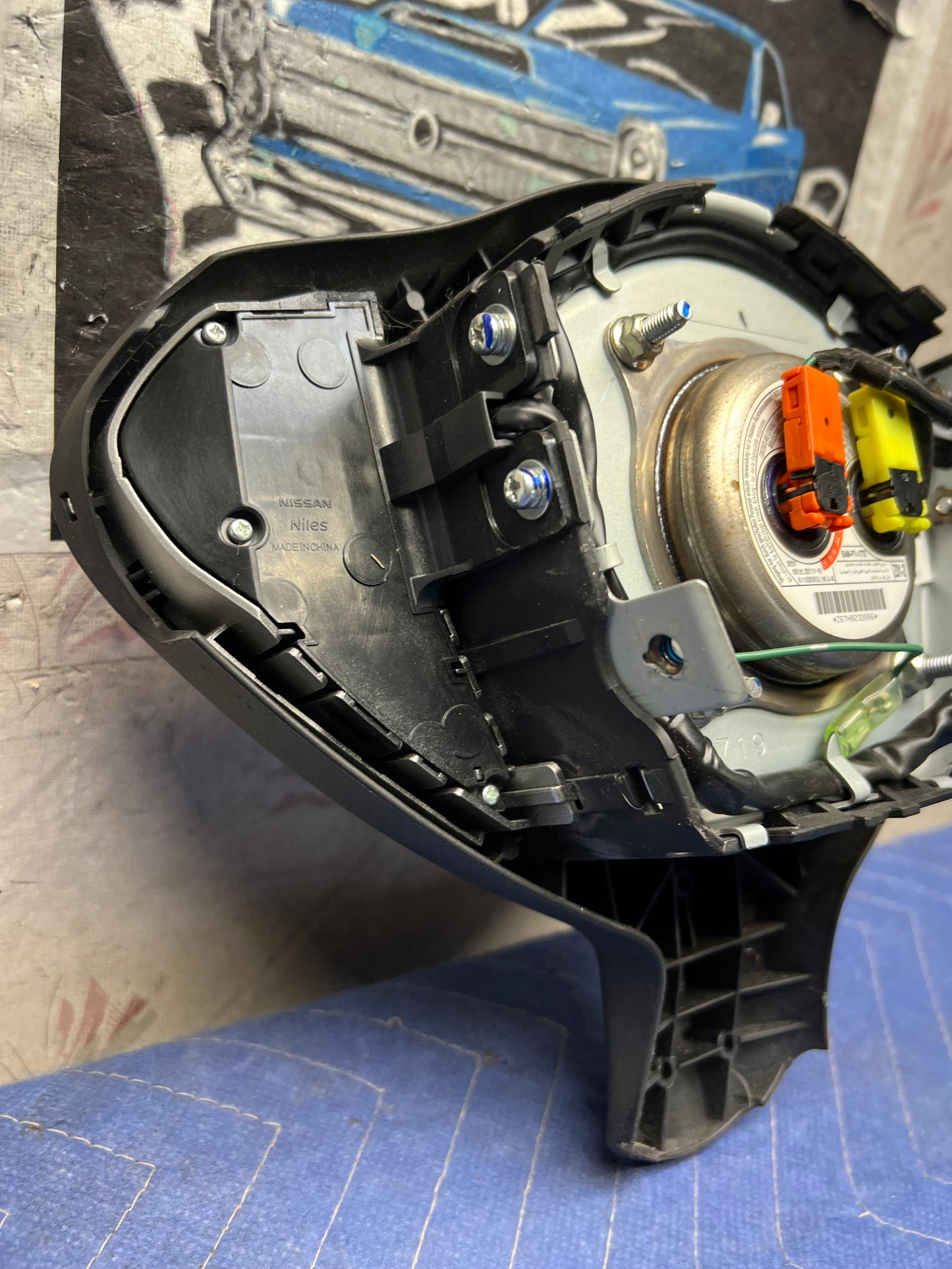2016-2019 Nissan Sentra Air Bag Driver Wheel Airbag OEM