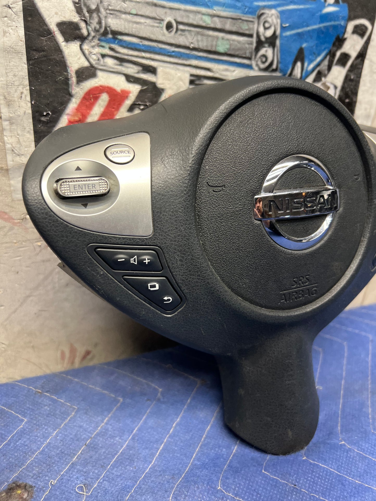 2016-2019 Nissan Sentra Air Bag Driver Wheel Airbag OEM