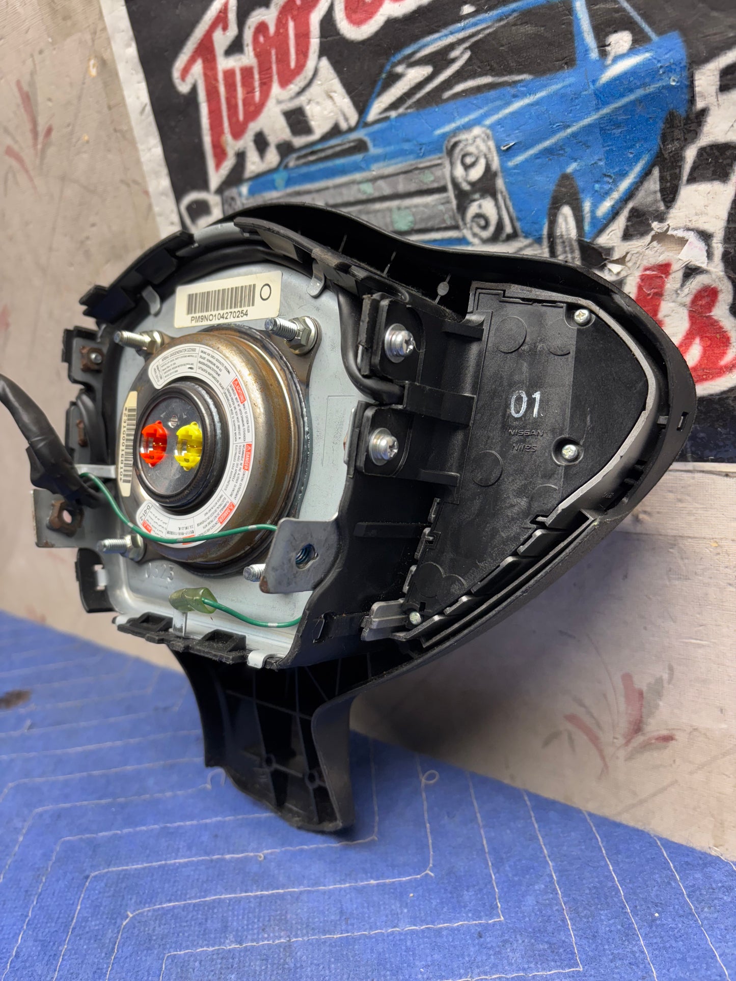 2009-2014 NISSAN MAXIMA DRIVER SIDE STEERING WHEEL AIRBAG