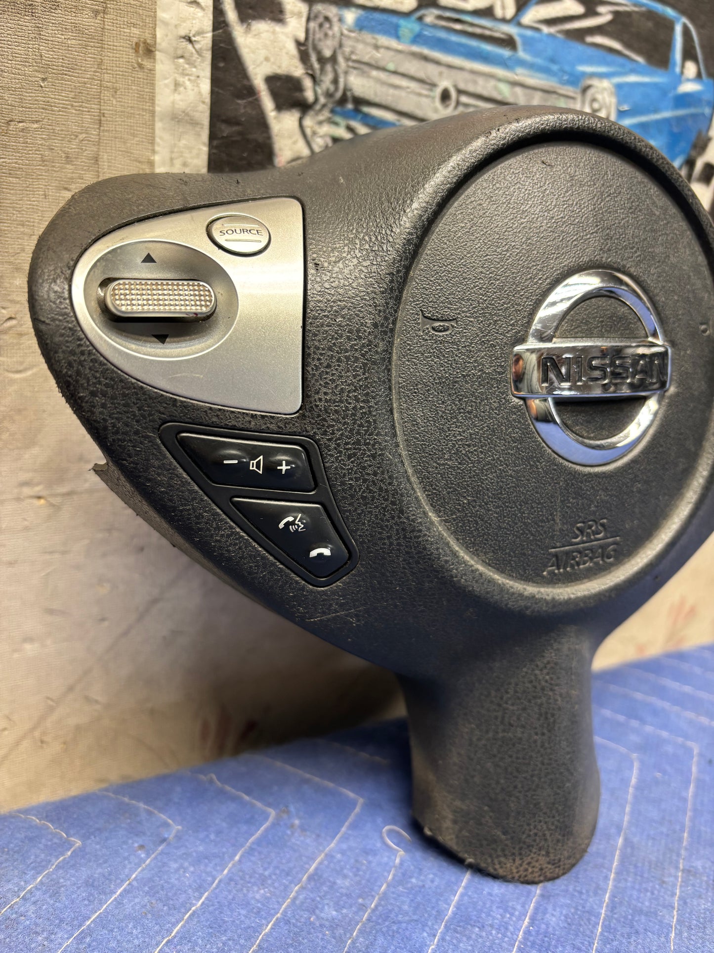 2009-2014 NISSAN MAXIMA DRIVER SIDE STEERING WHEEL AIRBAG