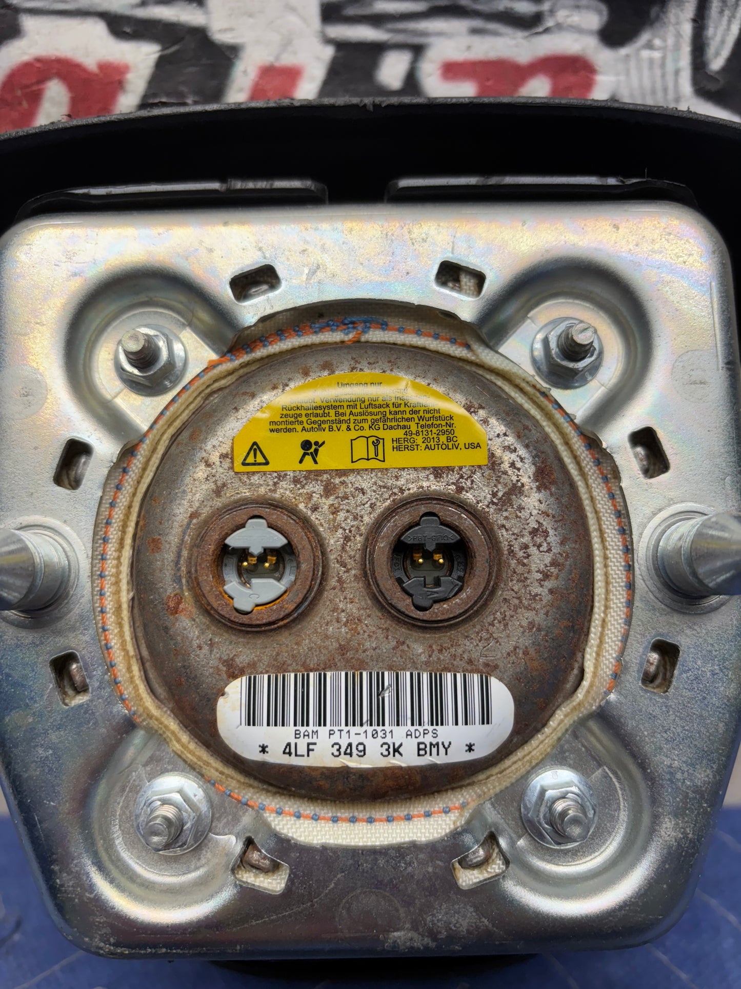 2013-2015 FORD EXPLORER STEERING WHEEL AIRBAG