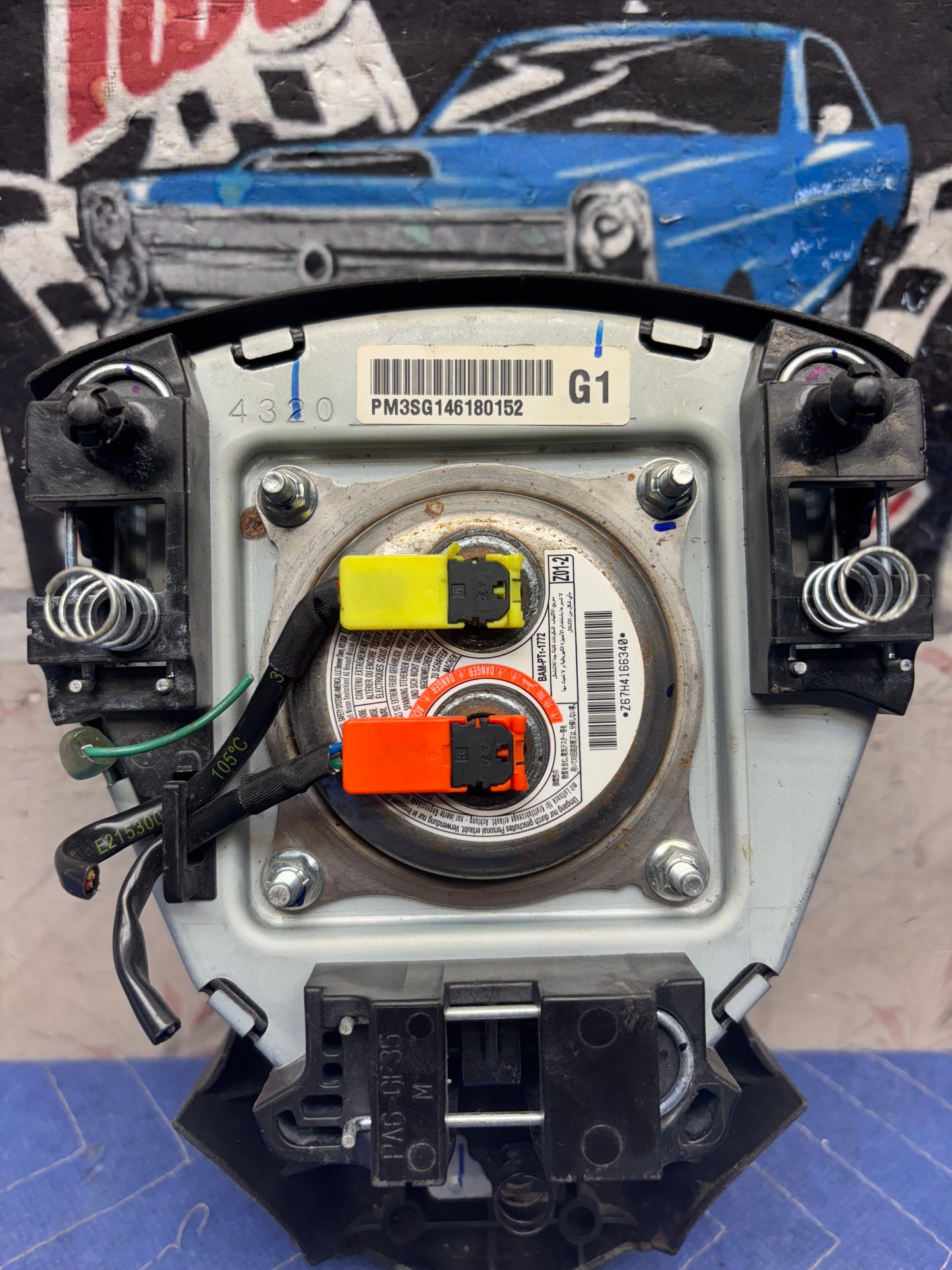 2013-2017 NISSAN SENTRA STEERING WHEEL AIRBAG