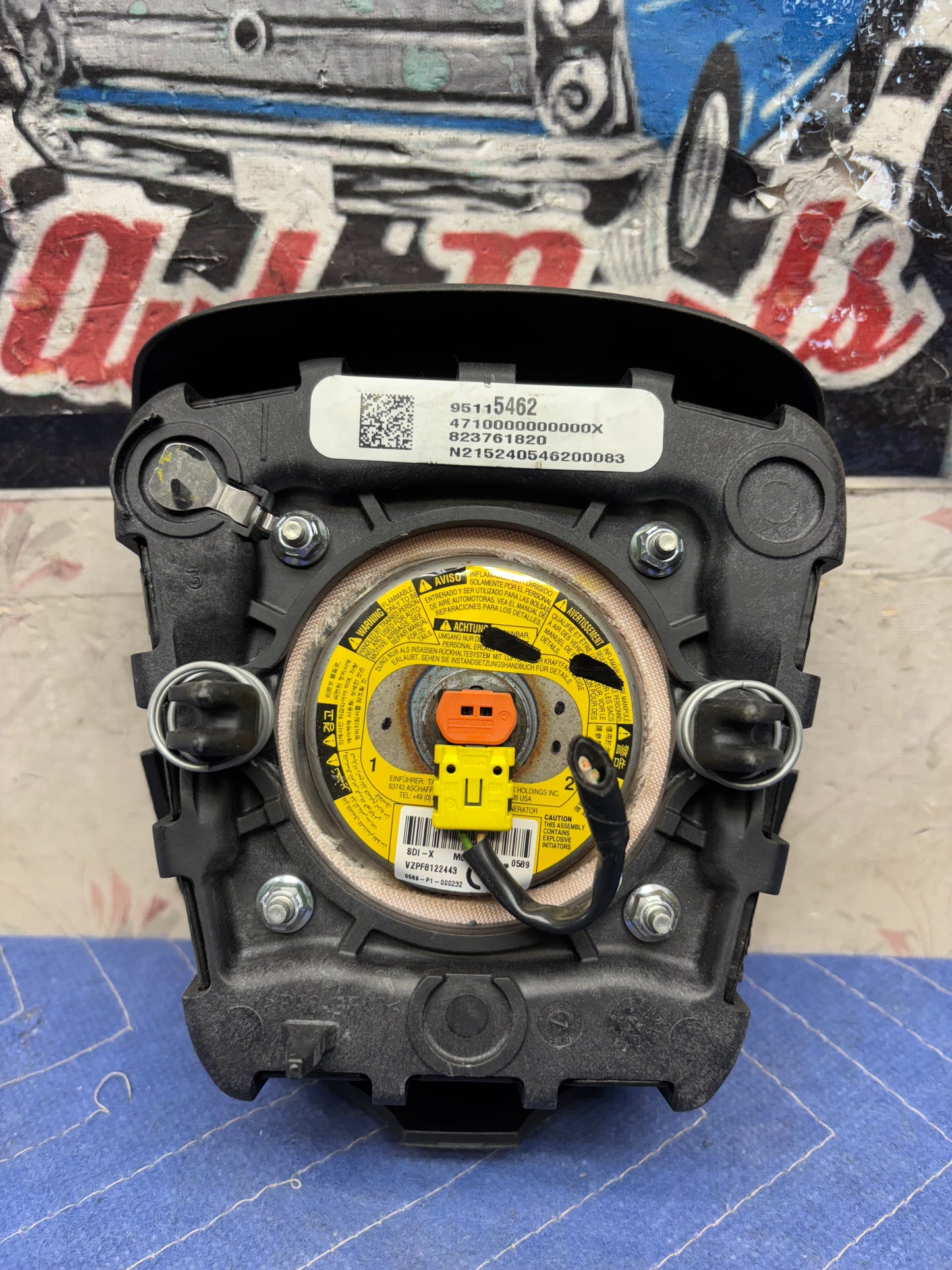 2013-2015 CHEVROLET CRUZE STEERING WHEEL AIRBAG (95115462)