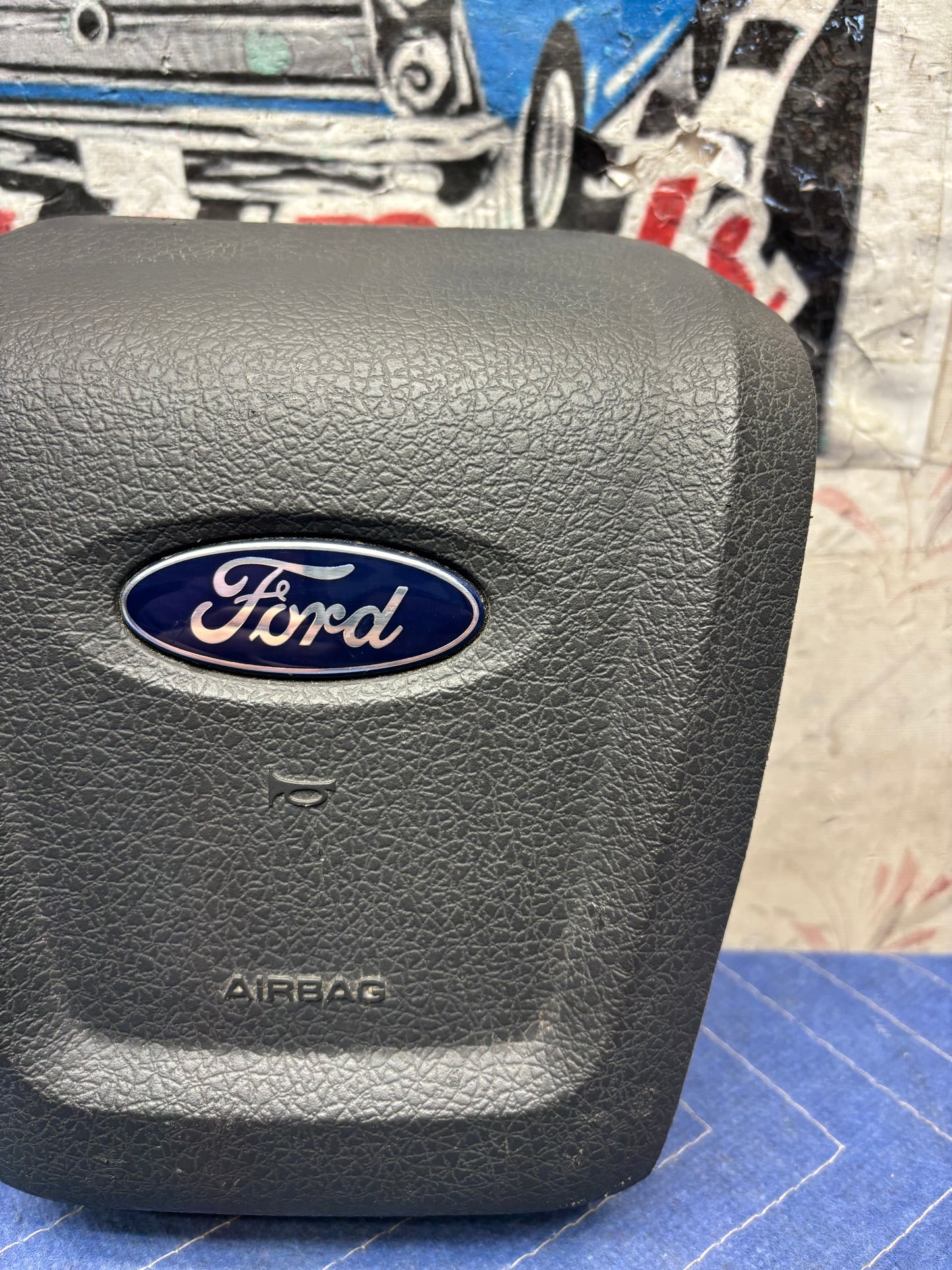 2009-2014 FORD F-150 STEERING WHEEL AIRBAG (BL34-15043B13-AA35B8)