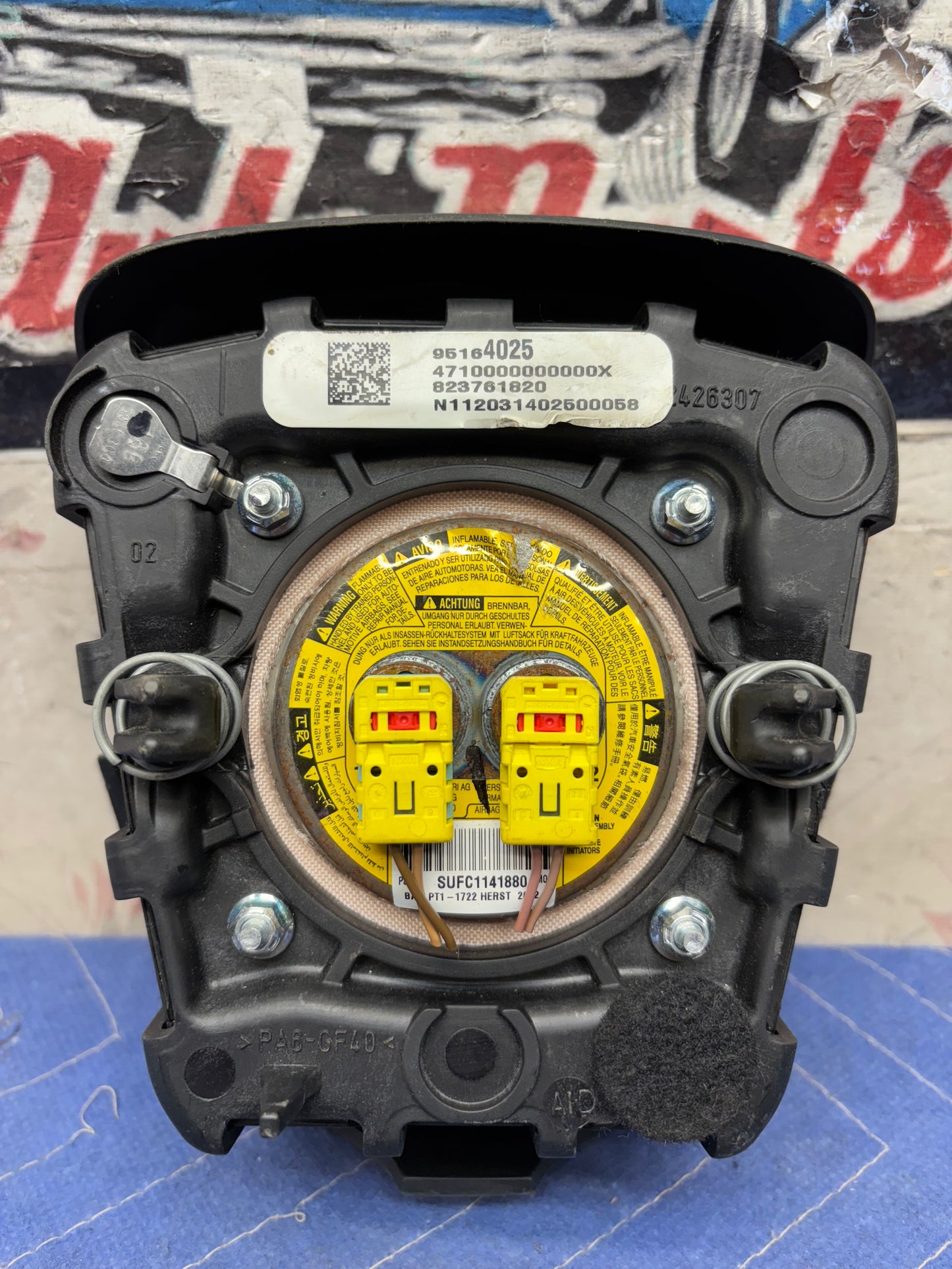 2012-2019 CHEVROLET SONIC STEERING WHEEL AIRBAG (95164025)