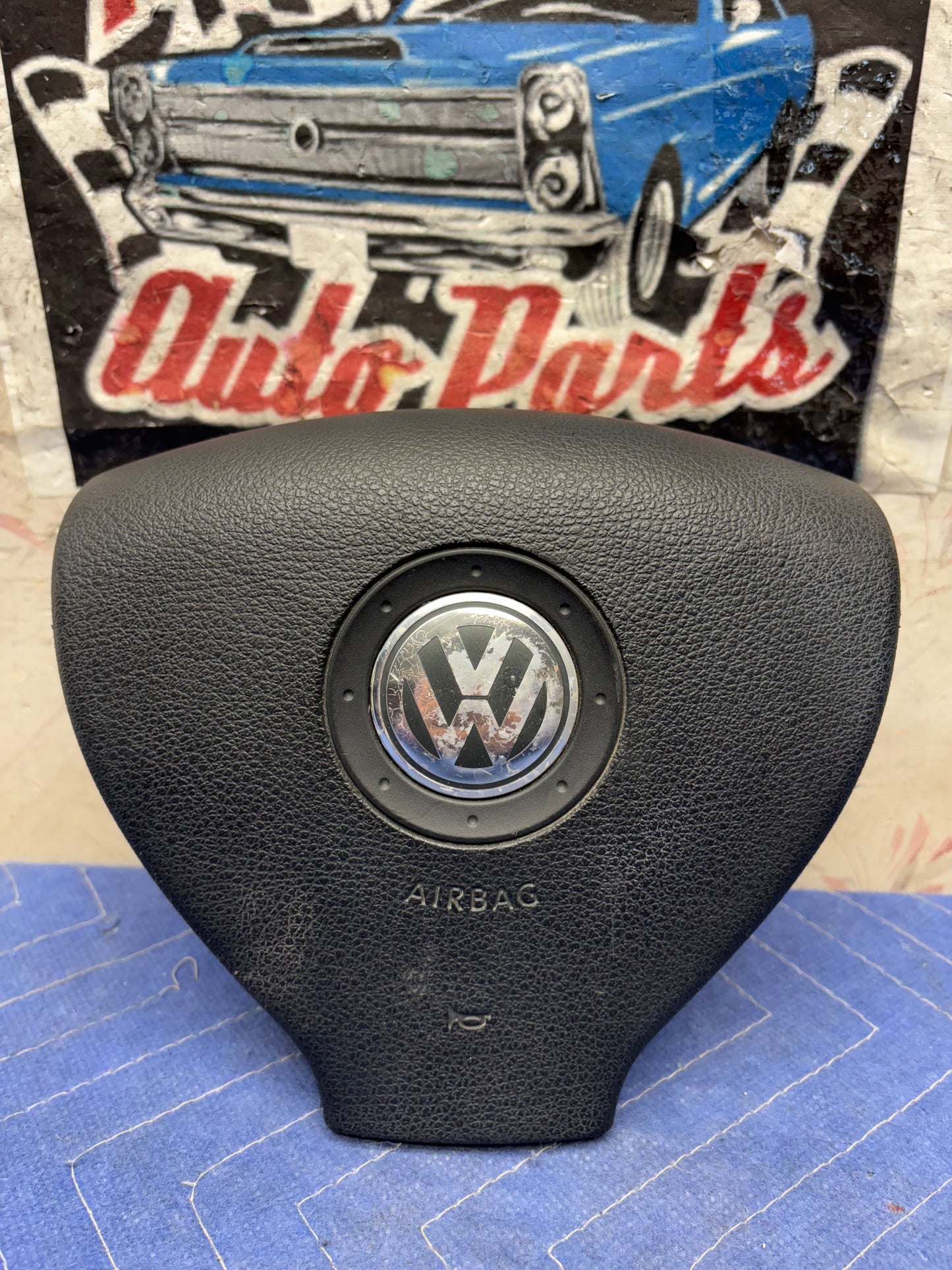 2009-2010 VOLKSWAGEN TIGUAN STEERING WHEEL AIRBAG