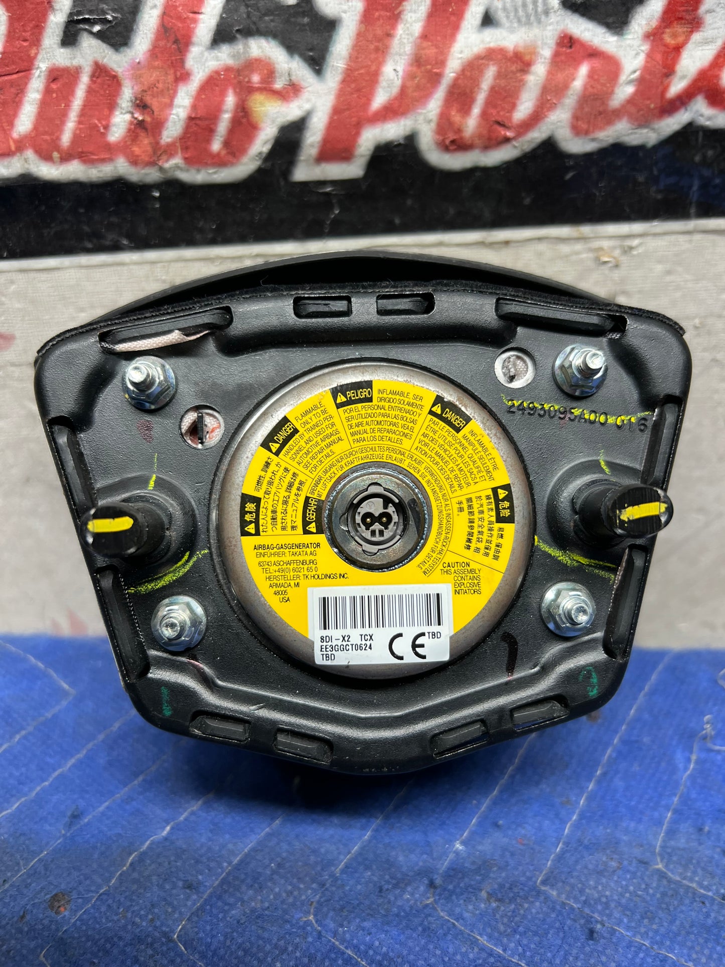 2018-2023 Cadillac XT5 CT6 Steering Wheel Driver Steering Wheel Airbag OEM Gray