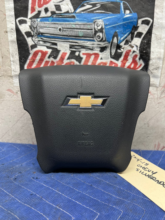 2014-2020 Chevrolet Silverado 1500 Driver Steering Wheel Airbag OEM Used