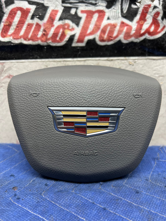 2018-2023 Cadillac XT5 CT6 Steering Wheel Driver Steering Wheel Airbag OEM Gray