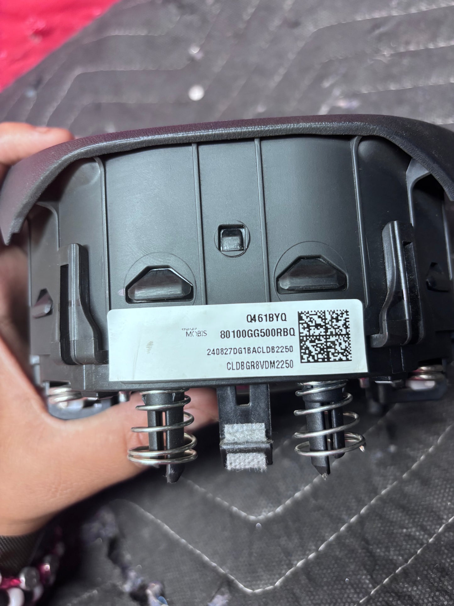 2025-2026 KIA K4 STEERING WHEEL AIRBAG (80100GG500RBQ)