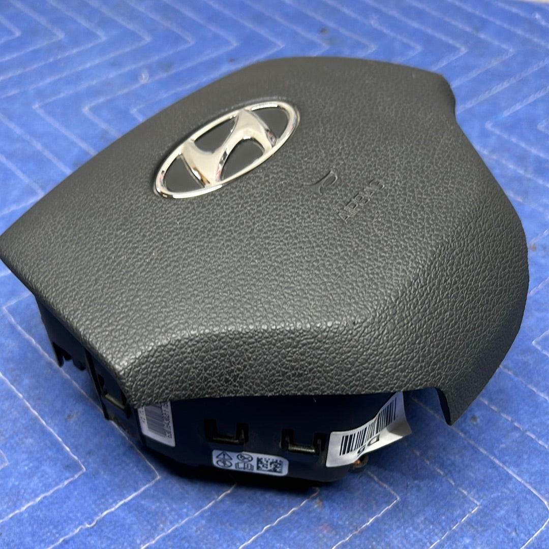 2016 2017 2018 2019 2020 2021 Hyundai Tucson steering wheel airbag used oem black