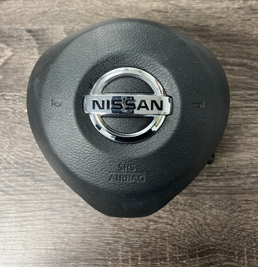 17-20 NISSAN ROGUE 19-21 ALTIMA 18-21 KICKS 19-21 LEAF FRONT LEFT DRIVER SIDE STEERING WHEEL AIRBAG BLACK OEM